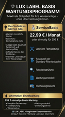 Service-Abo für Ihre Wasserfilteranlage Basis
