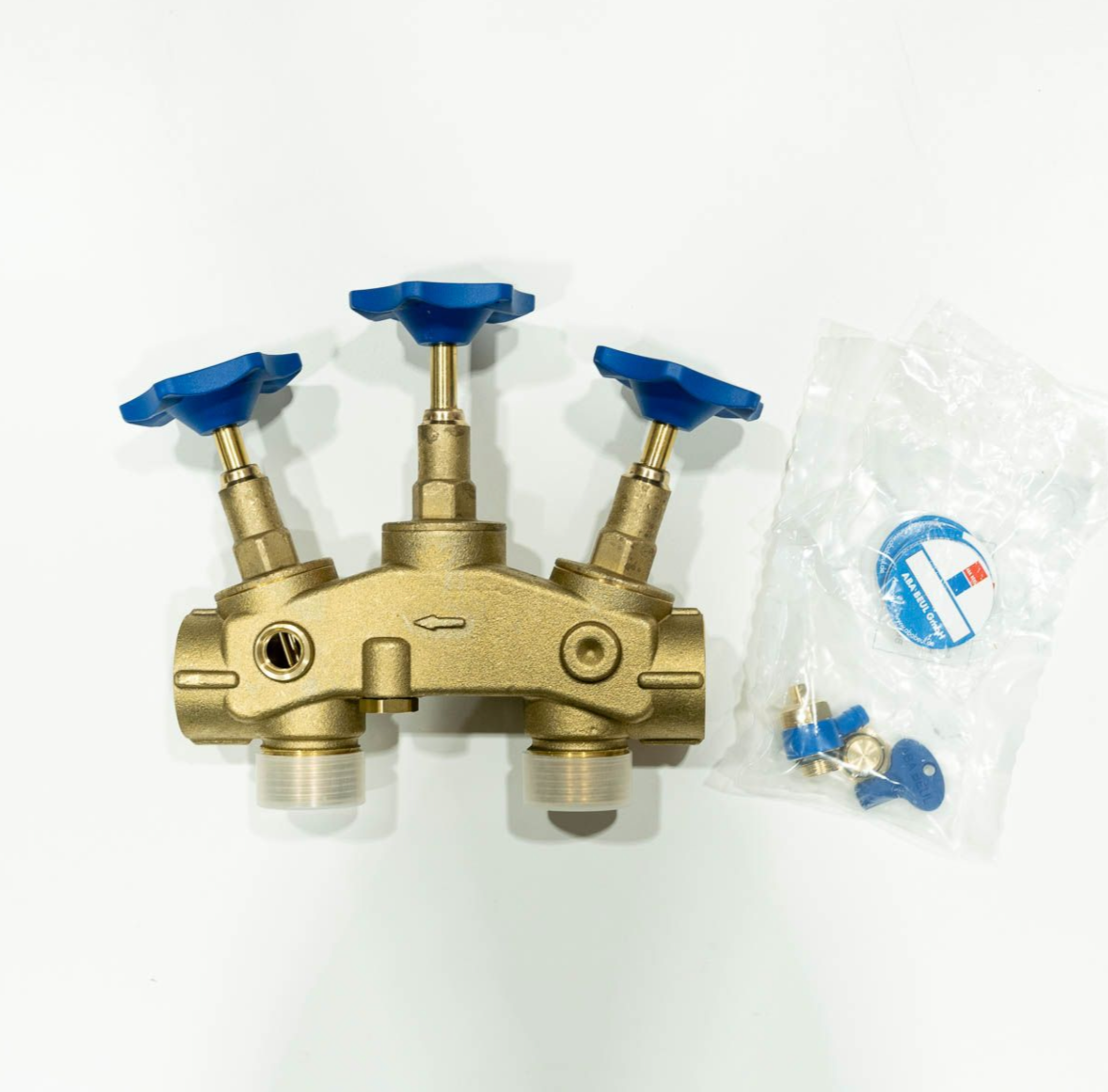 MONTAGEBLOCK FÜR 1’’ MIT BYPASS VERSCHNEIDUNG WASSERENTHÄRTUNG - ENTHÄRTUNGSANLAGE