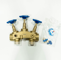 MONTAGEBLOCK FÜR 1’’ MIT BYPASS VERSCHNEIDUNG WASSERENTHÄRTUNG - ENTHÄRTUNGSANLAGE