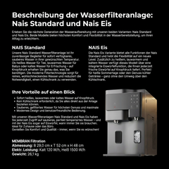 NAIS Drei Temperaturen mit optionaler Eiswürfelfunktion