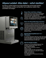 Allyuna Osmoseanlage mit CO₂-Sprudler – Trinkwasserfilter für Zuhause Jetzt Vorbestellen!