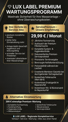 Service-Abo für Ihre Wasserfilteranlage Premium